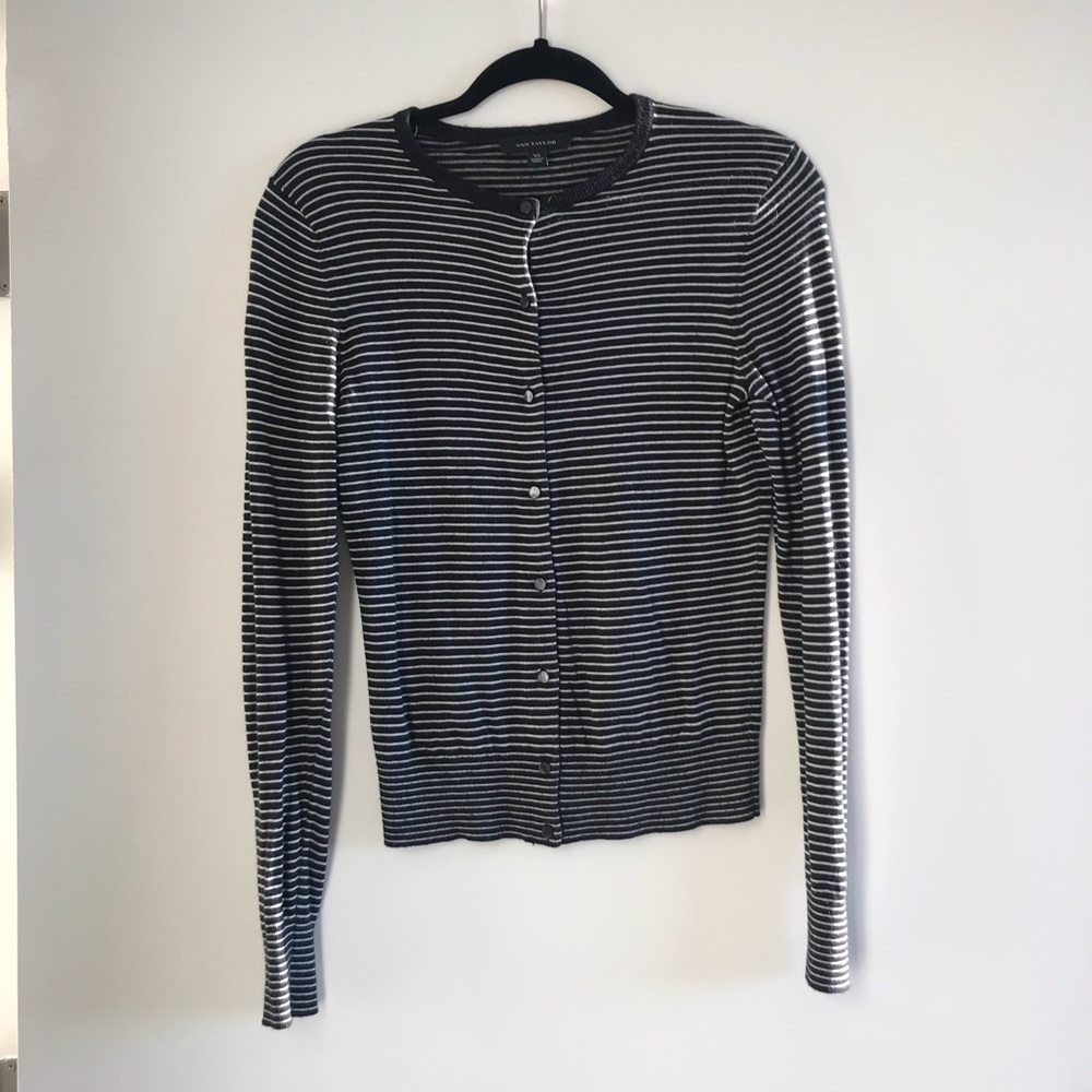 Striped cardigan
